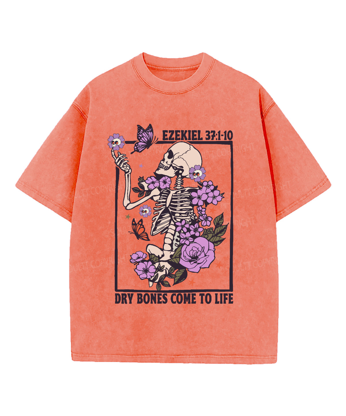Dry Bones Come To Life Halloween Washed Christian T-shirt Hoodie, Sweatshirt | CiraTrend.com