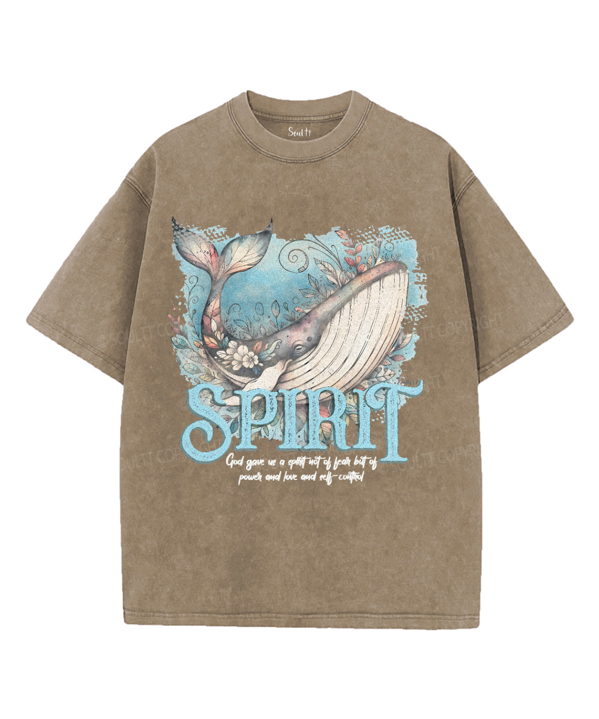 God Give Us Spirit Washed Christian T-Shirts, Hoodie, Sweatshirt