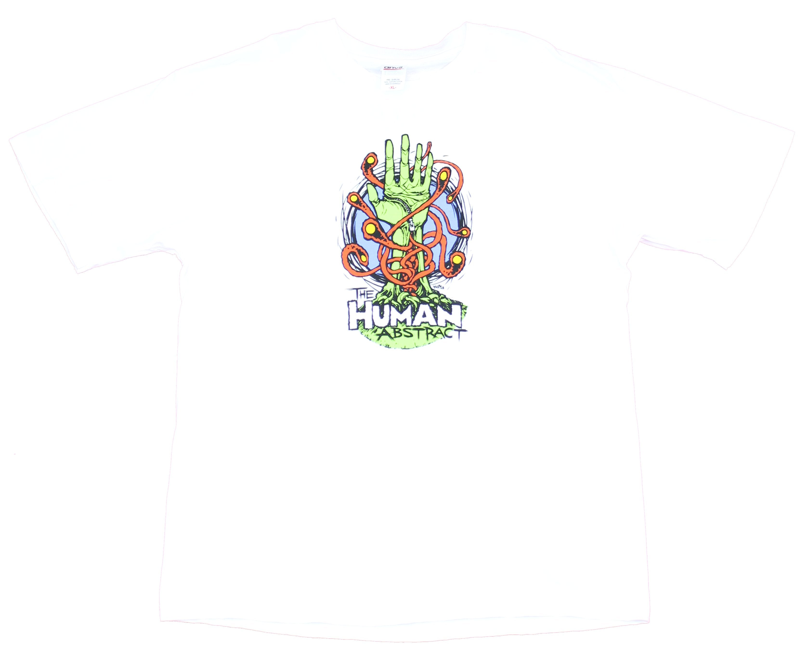 The Human Abstract Mens T-Shirt - Green Zombie Hand Snakes Image Hoodie, Sweatshirt | CiraTrend.com