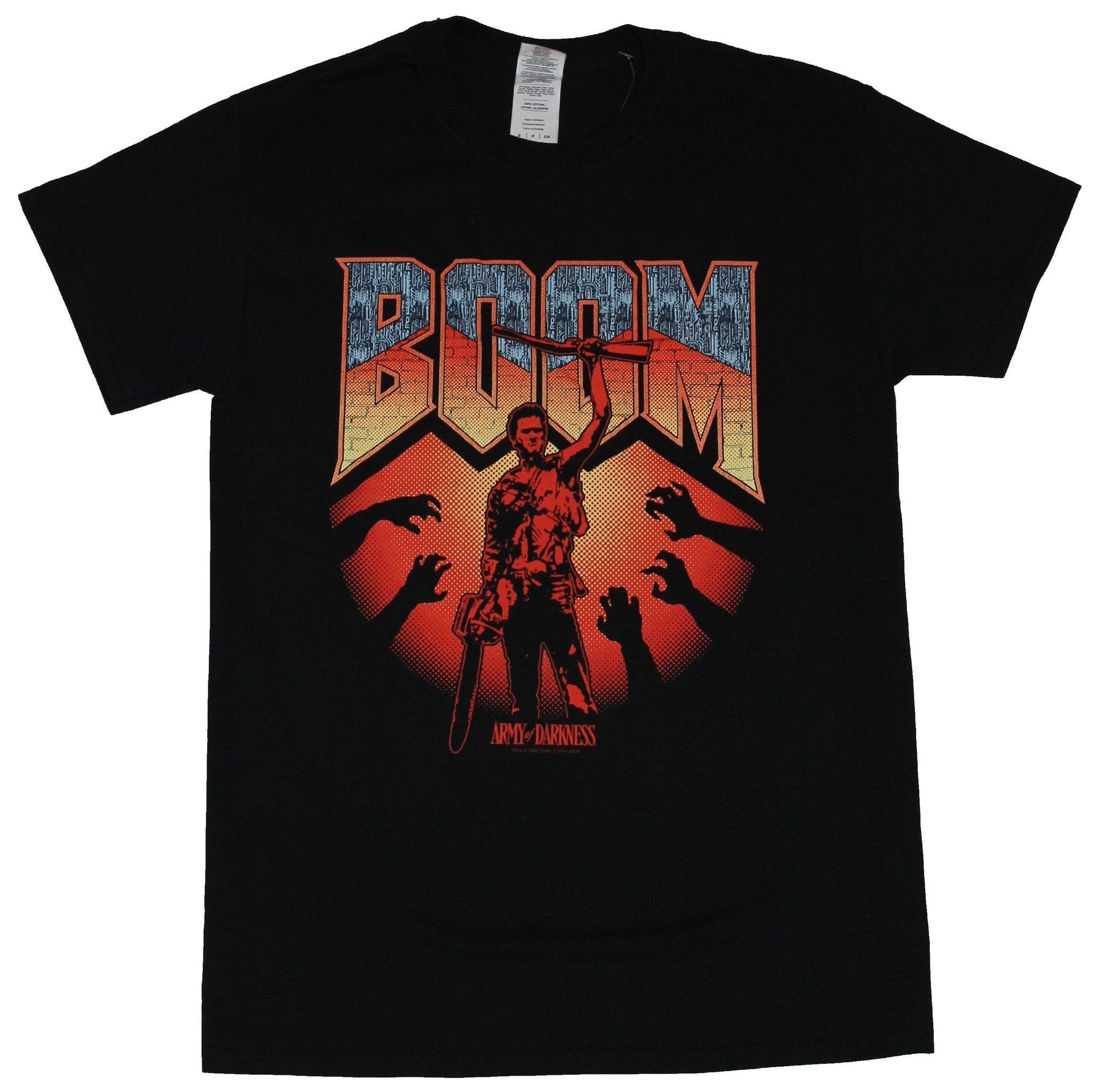 Army of Darkness Mens T-Shirt - Boom Game Style istory Pose Image Hoodie, Sweatshirt | CiraTrend.com