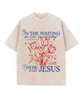 There Was Jesus Unisex Washed Christian T-shirt Style003 Hoodie, Sweatshirt | CiraTrend.com (Image 1)