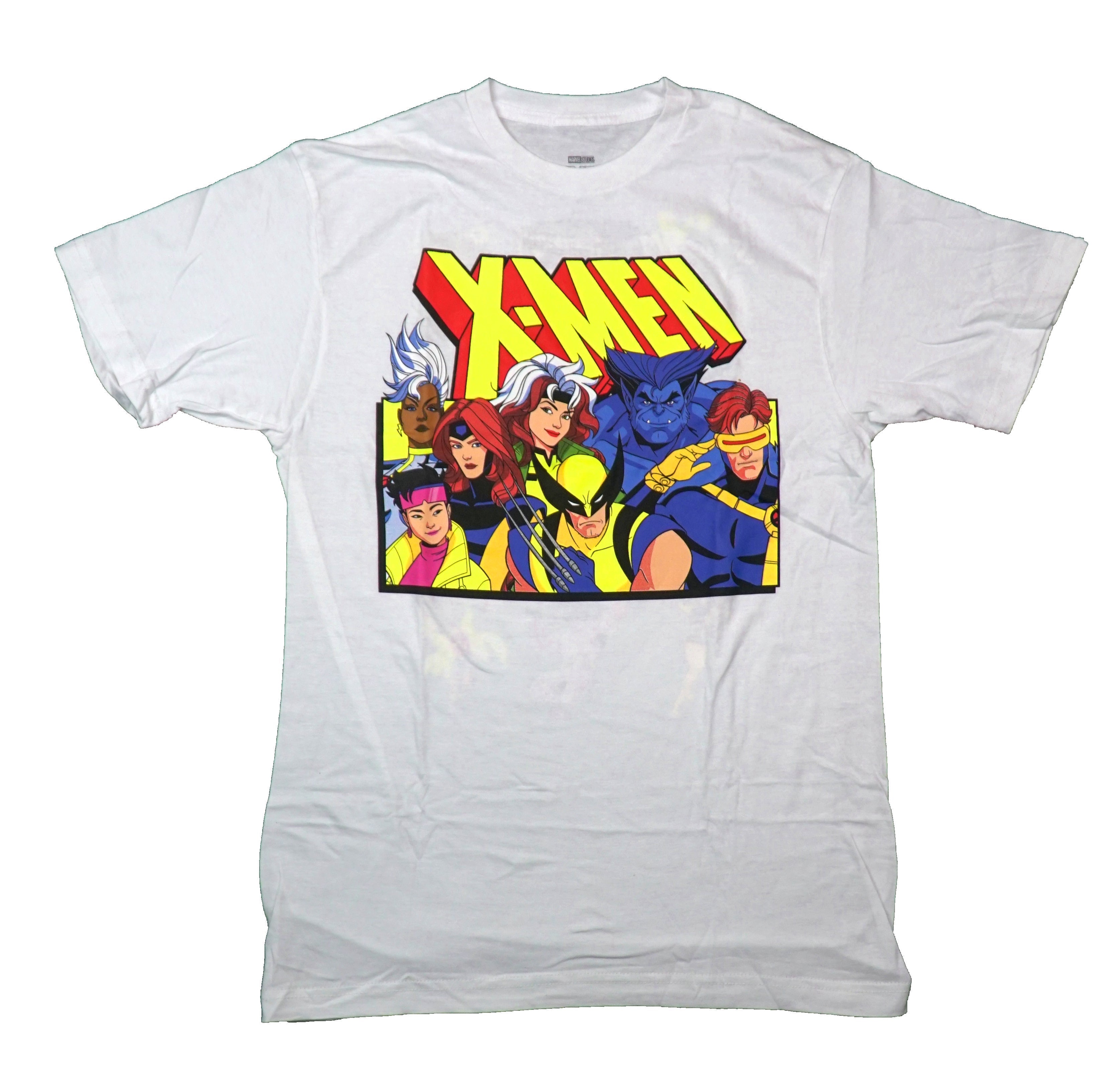 X-Men '97 Mens T-Shirt - Cast Front Below Name Versions Named on Back Hoodie, Sweatshirt | CiraTrend.com