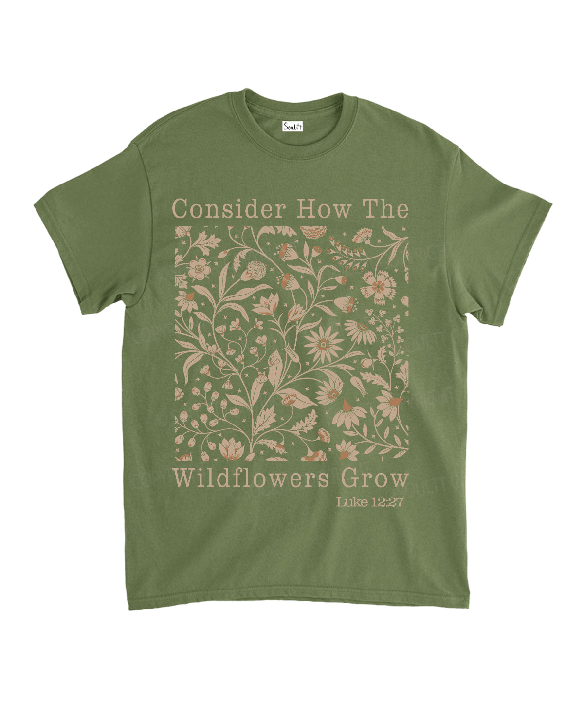 Daisy Consider How The Wildflower Grow Unisex Cotton Christian T-Shirt Hoodie, Sweatshirt | CiraTrend.com (Image 5)