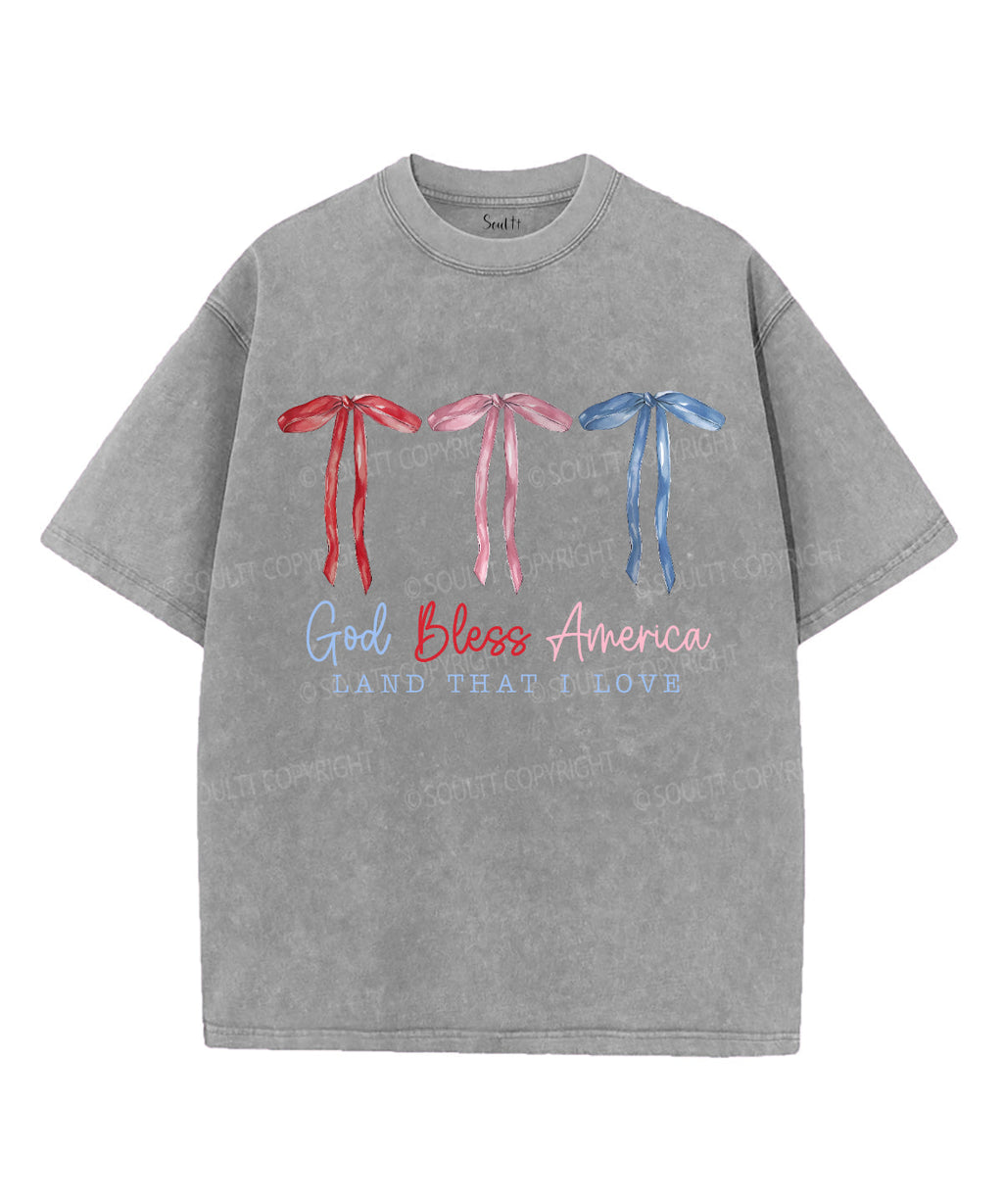 God Bless America Washed Christian T-Shirts, Hoodie, Sweatshirt