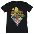 Mighty Morphin Power Rangers Mens T-Shirt - Team Heads Diamond Design Hoodie, Sweatshirt | CiraTrend.com