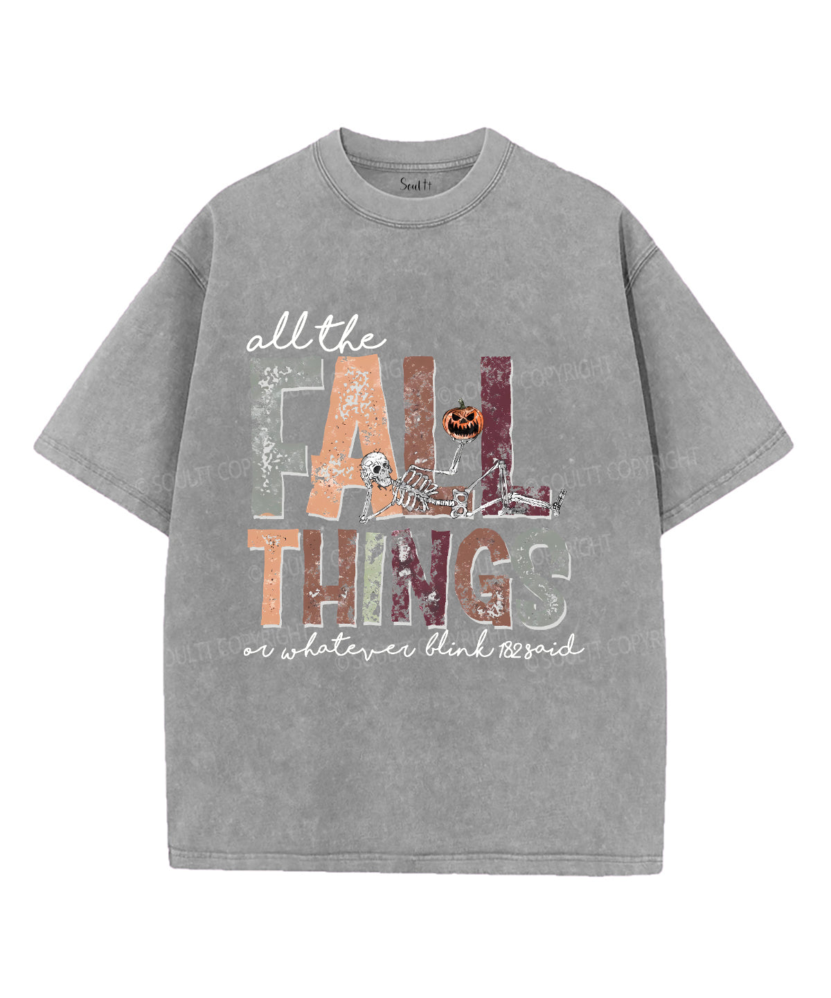 All the Fall Things Unisex Washed Christian T-shirt Hoodie, Sweatshirt | CiraTrend.com (Image 3)