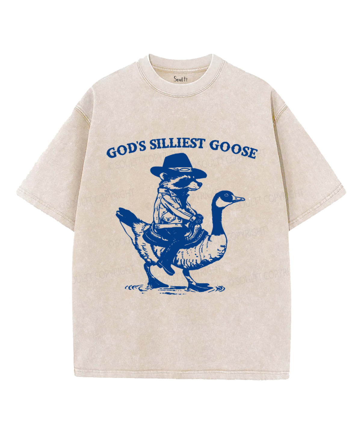 God'S Silliest Goose Washed Christian T-Shirts, Hoodie, Sweatshirt