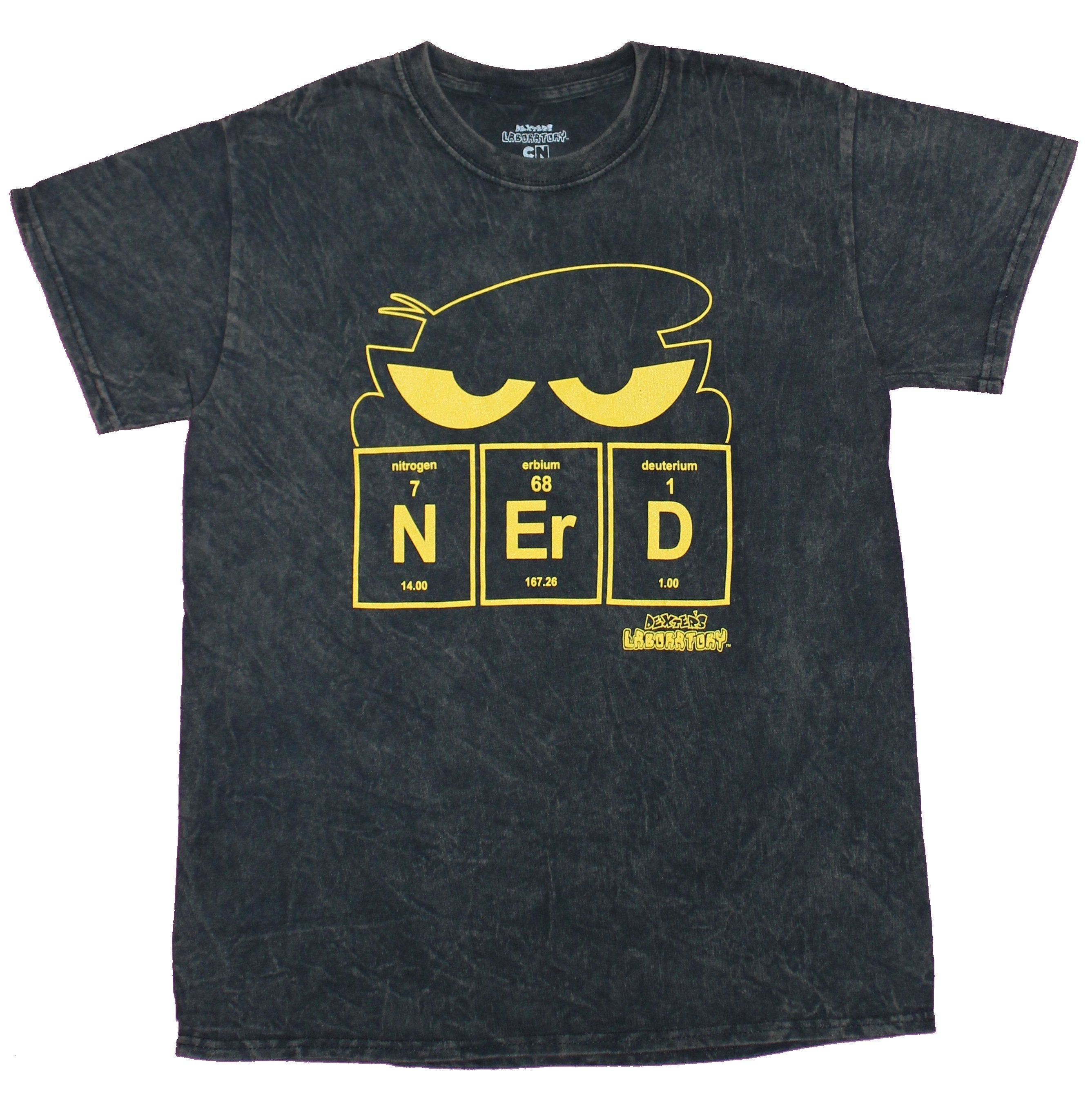 Dexter'S Laboratory Perodic Table Nerd Shiftyy Eyes Image T-Shirts, Hoodie, Sweatshirt