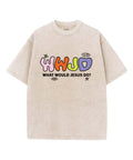 What Would Jesus Do Washed Christian T-shirt Hoodie, Sweatshirt | CiraTrend.com (Image 1)