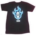 Bleach Mens T-Shirt- Blue Flame Skull Logo Image Hoodie, Sweatshirt | CiraTrend.com