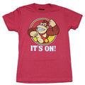 Donkey Kong Mens T-Shirt - It's On Donkey Kong Beating His Chest Image Hoodie, Sweatshirt | CiraTrend.com