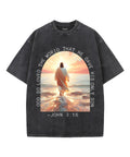 God So Loved Washed Christian T-Shirts, Hoodie, Sweatshirt
