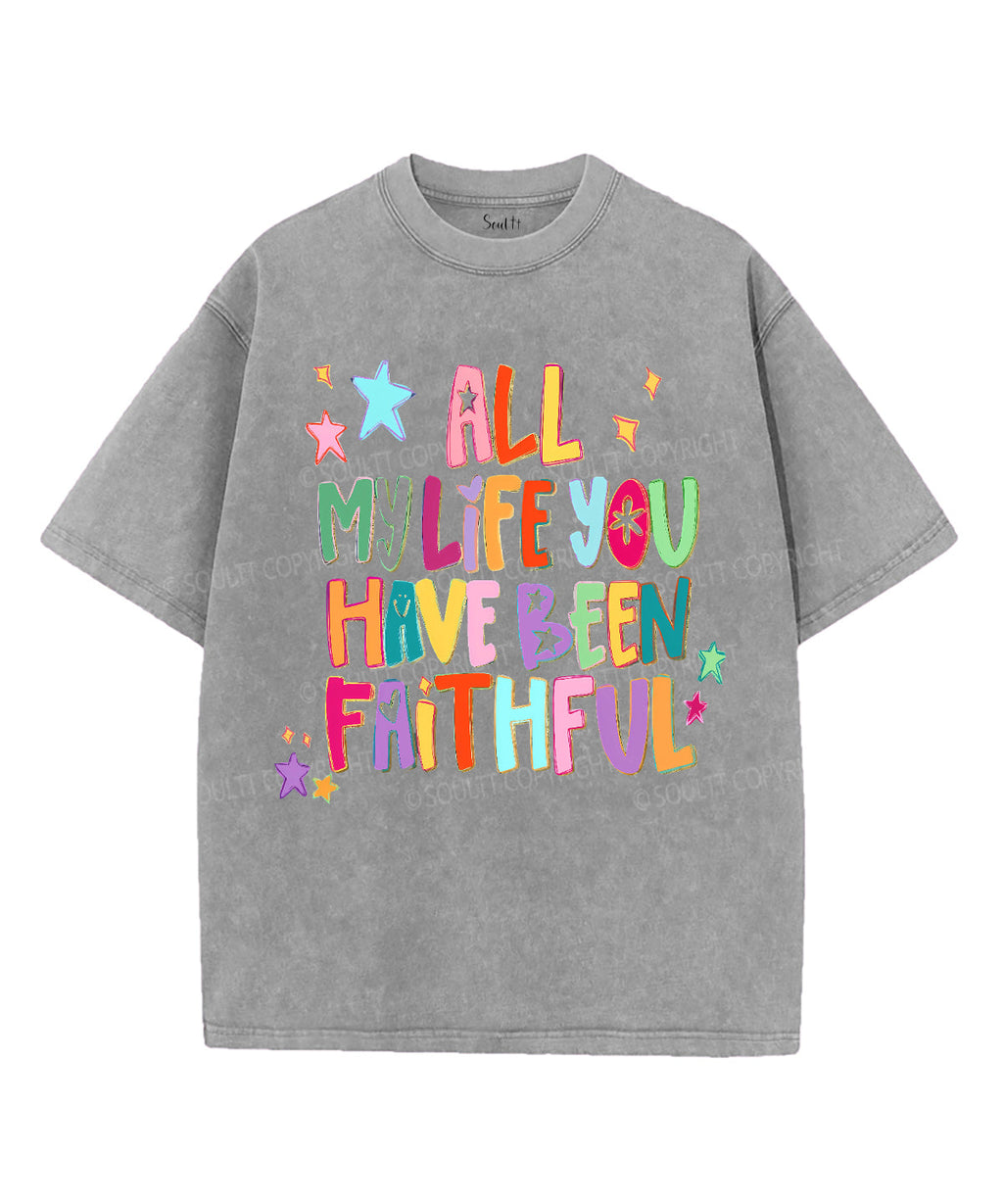 All My Life Unisex Washed Christian T-shirt Hoodie, Sweatshirt | CiraTrend.com (Image 4)