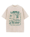 Jesus Love You Washed Christian T-shirt Style001 Hoodie, Sweatshirt | CiraTrend.com (Image 1)