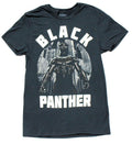 Black Panther Mens T-Shirt - Standing Proud Between Distressed Name Hoodie, Sweatshirt | CiraTrend.com