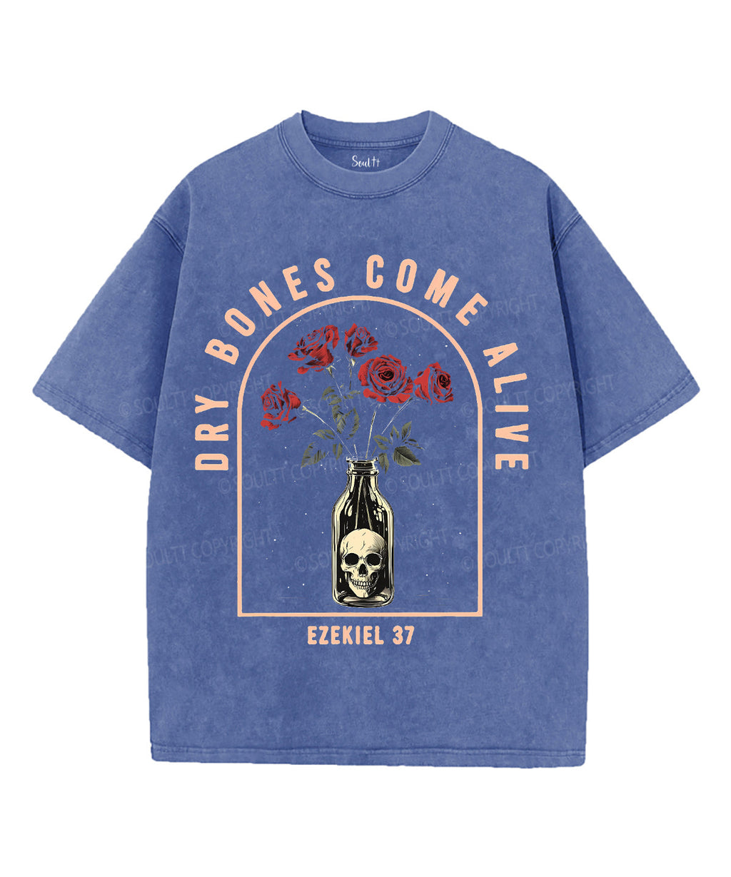 Dry Bones Come To Life Unisex Washed Christian T-shirt Style011 Hoodie, Sweatshirt | CiraTrend.com (Image 4)