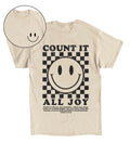 Count It All Joy Double Sided Unisex Cotton Christian T-Shirt Hoodie, Sweatshirt | CiraTrend.com (Image 1)