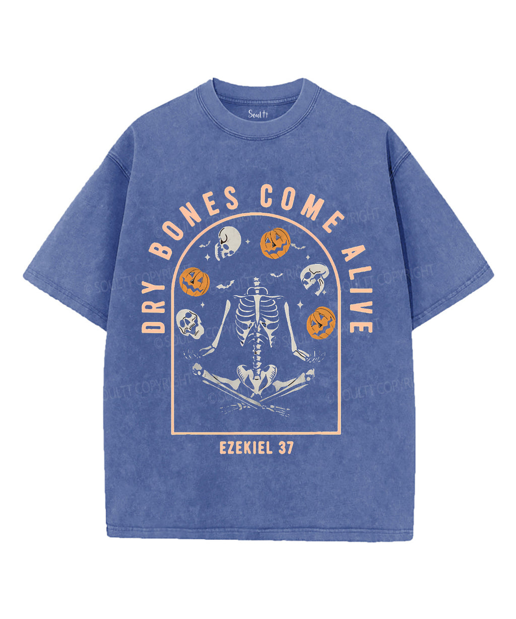 Dry Bones Come To Life Unisex Washed Christian T-shirt Style010 Hoodie, Sweatshirt | CiraTrend.com (Image 4)