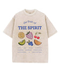 The Fruit Of The Spirit Single Sided Unisex Washed Christian T-shirt Hoodie, Sweatshirt | CiraTrend.com (Image 1)