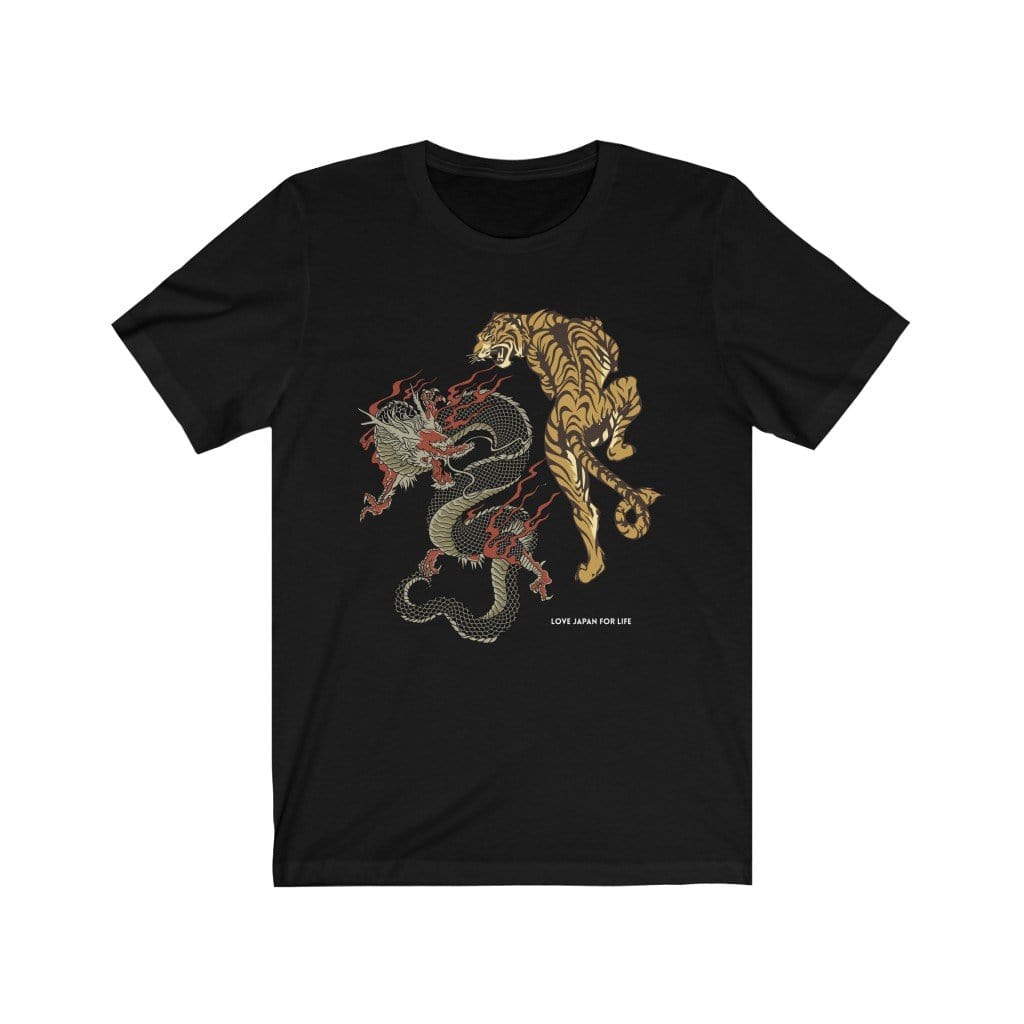 Dragon VS Tiger Unisex Tee Hoodie, Sweatshirt | CiraTrend.com (Image 1)