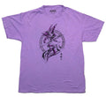 Yu-Gi-Oh Mens T-Shirt - Purple, Black Image of Dark Magician In Circle Hoodie, Sweatshirt | CiraTrend.com