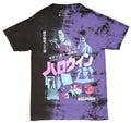 John Carpenter's Halloween  Mens T-Shirt - Purple Tie Dye Kanji Hoodie, Sweatshirt | CiraTrend.com