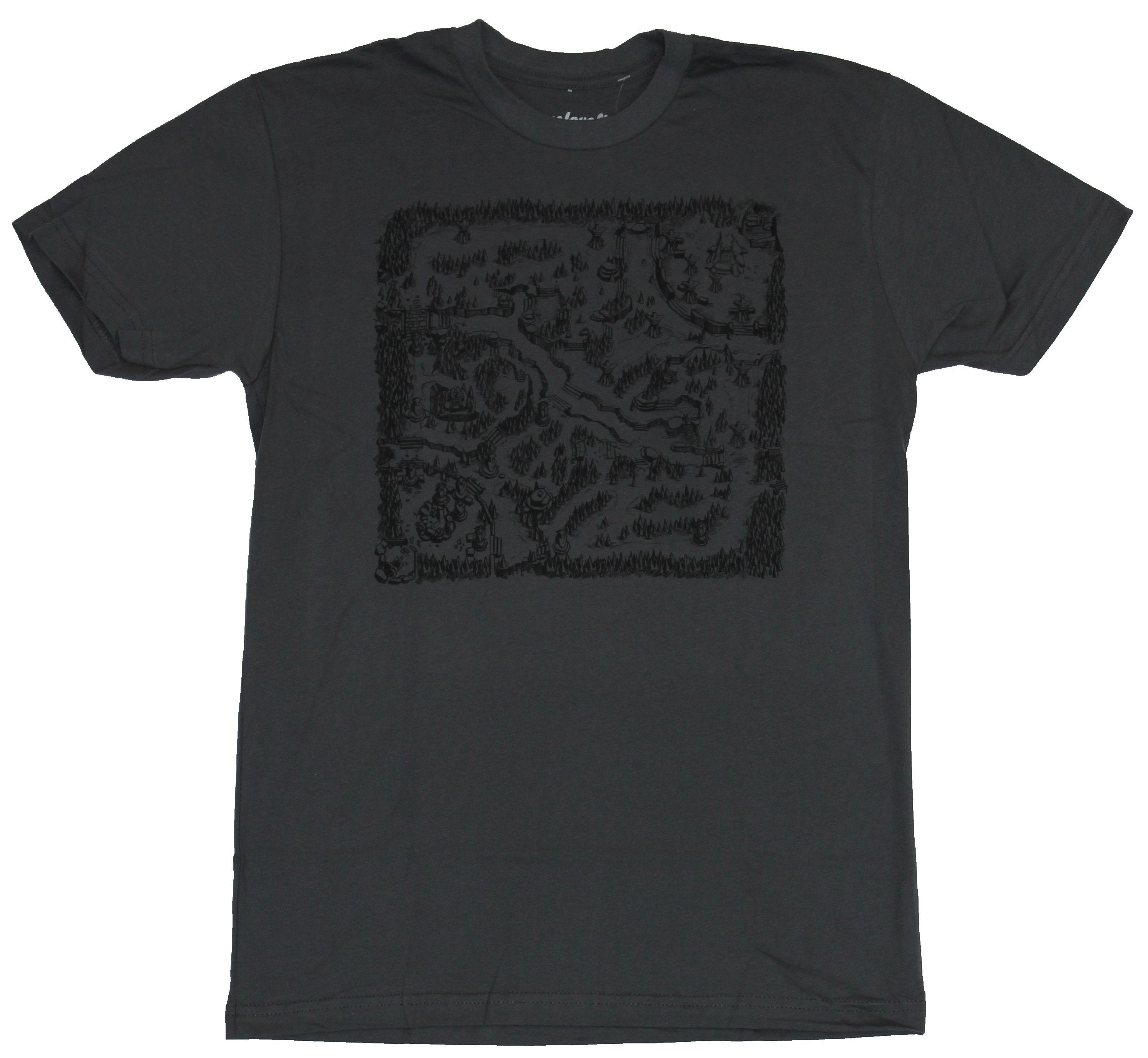 DOTA 2 Mens T-Shirt - Battlefield Map Image Hoodie, Sweatshirt | CiraTrend.com