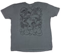 Skull Mens T-Shirt  - Worms and Skull Whimsical Design (2X-Large) Hoodie, Sweatshirt | CiraTrend.com