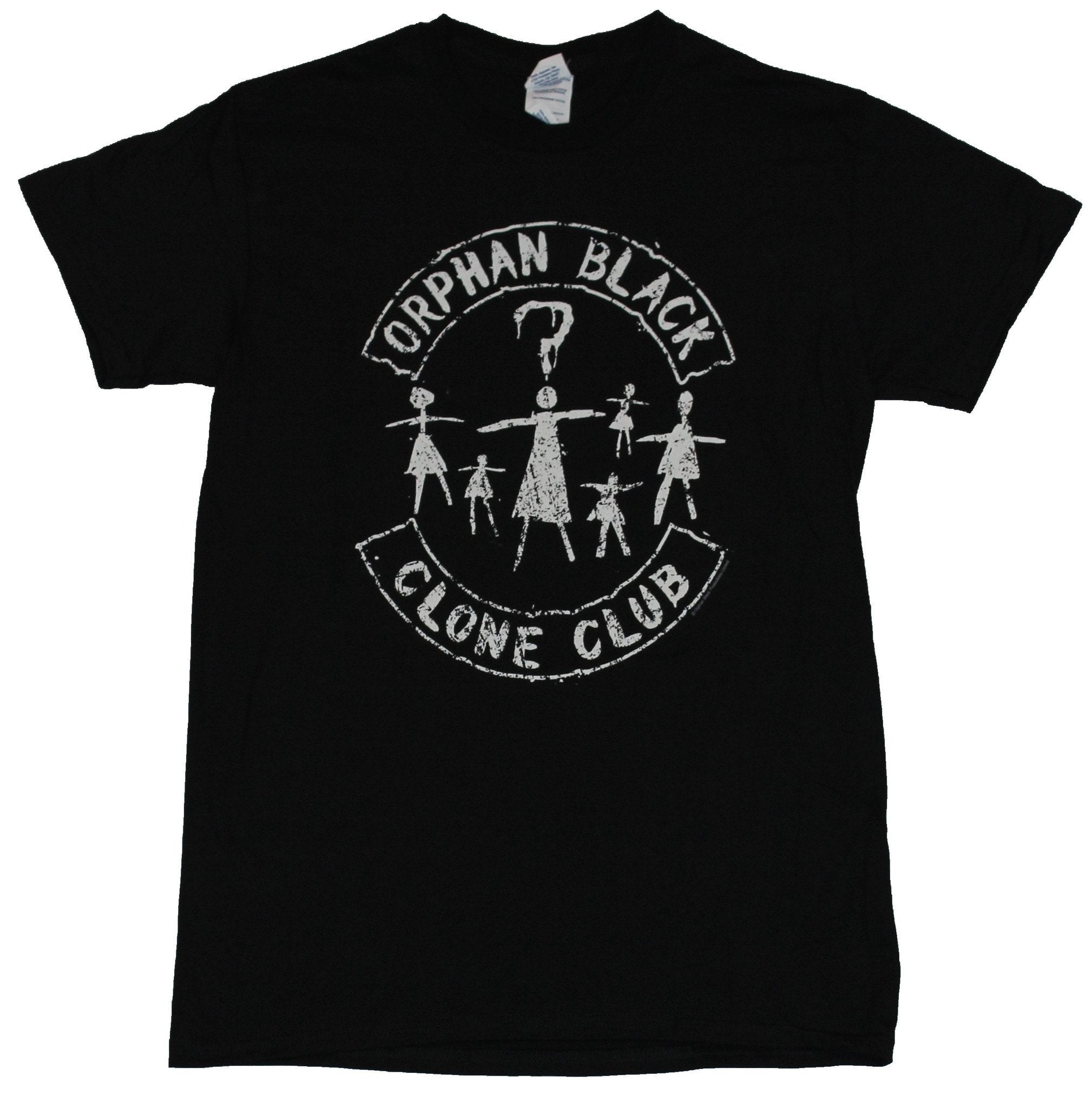 Orphan Black Mens T-Shirt - Simple Distressed Clone Club Stick Figure Image Hoodie, Sweatshirt | CiraTrend.com