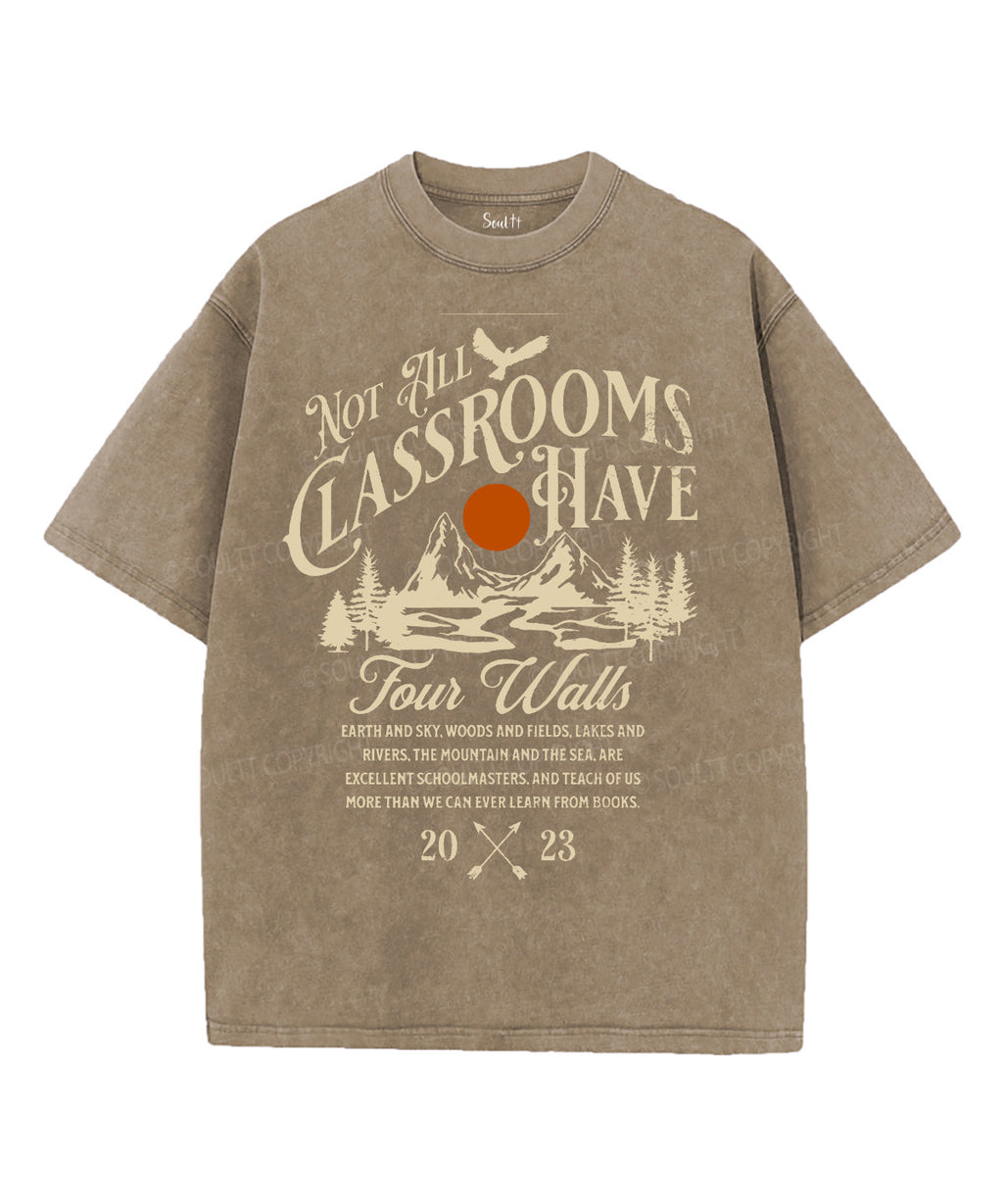 Not All Classrooms Unisex Washed Christian T-shirt Hoodie, Sweatshirt | CiraTrend.com (Image 5)