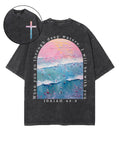 I Will Be With You Double Sided Unisex Washed Christian T-shirt Style021 Hoodie, Sweatshirt | CiraTrend.com (Image 1)