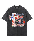 There Is Freedom Washed Christian Style004 T-Shirts, Hoodie, Sweatshirt