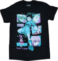 Hunter X Hunter Mens T-Shirt - Aqua &  Character Collage Hoodie, Sweatshirt | CiraTrend.com