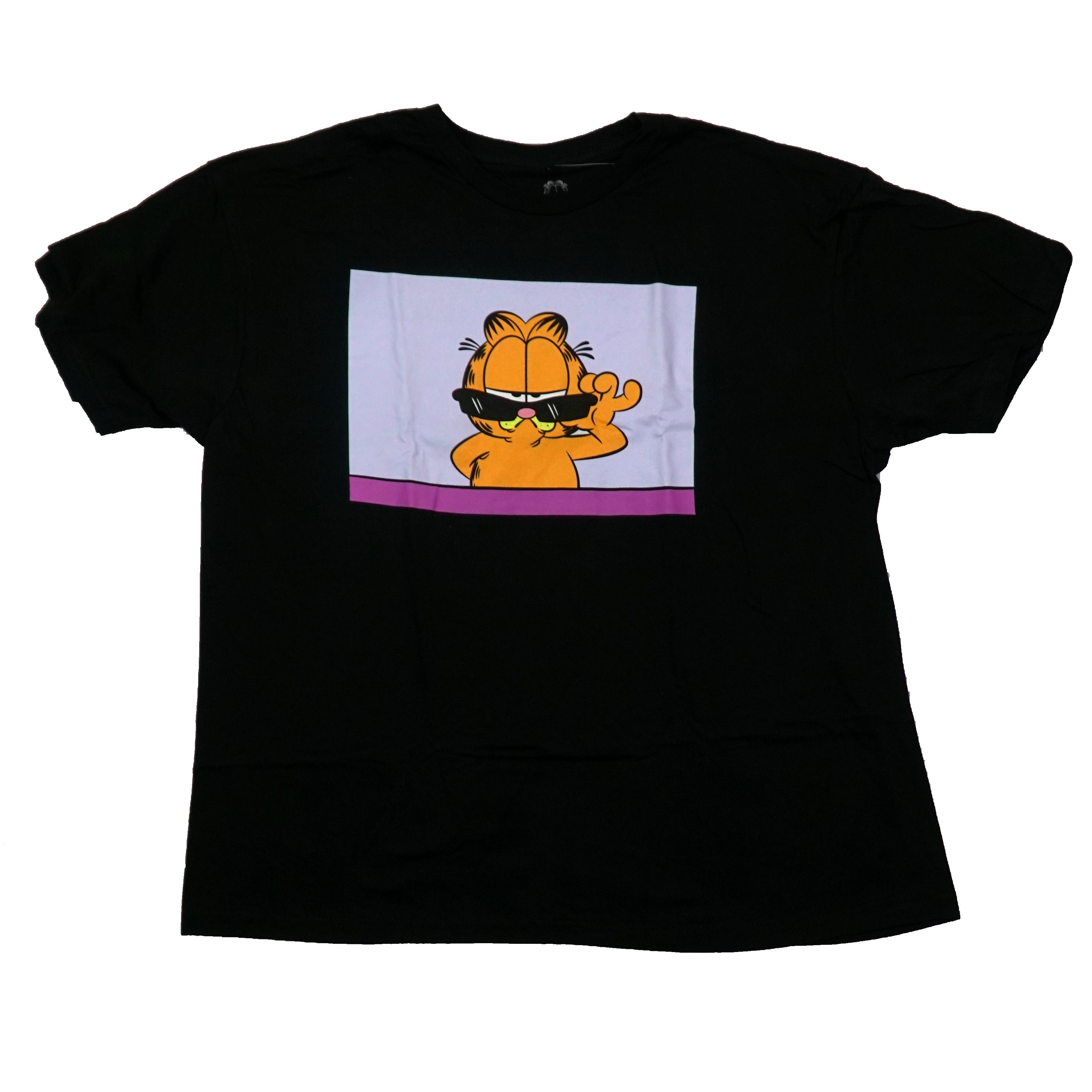 Garfield Mens T-Shirt - Peaking Over Sunglasses Hoodie, Sweatshirt | CiraTrend.com