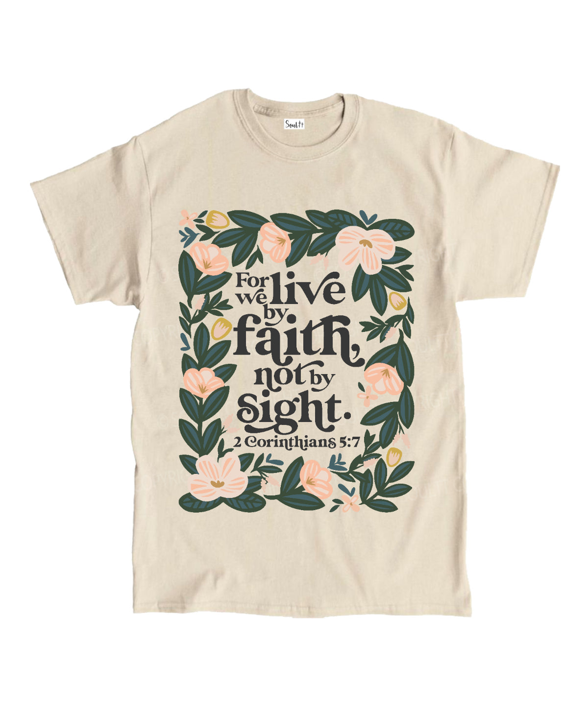 We Live Faith Not Sight Cotton Christian T-Shirts, Hoodie, Sweatshirt