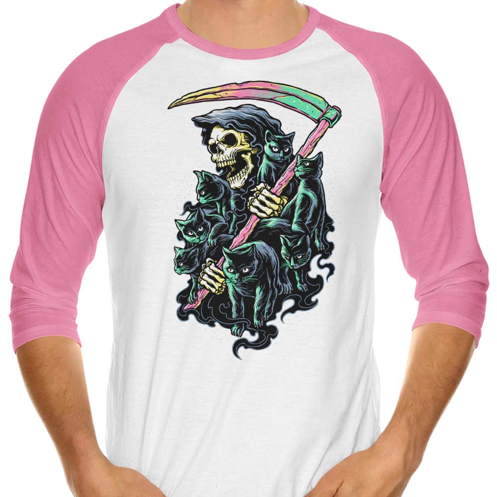 7 Deadly Cats - 3/4 Sleeve Raglan T-Shirt Hoodie, Sweatshirt | CiraTrend.com (Image 3)