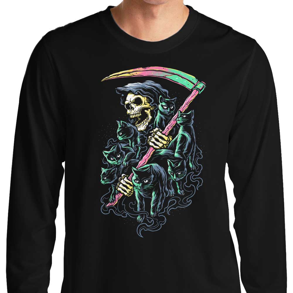 7 Deadly Cats - Long Sleeve T-Shirt Hoodie, Sweatshirt | CiraTrend.com (Image 1)