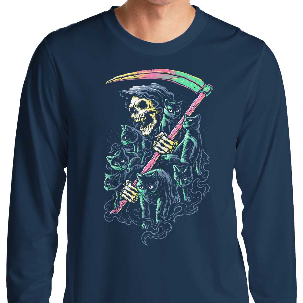 7 Deadly Cats - Long Sleeve T-Shirt Hoodie, Sweatshirt | CiraTrend.com (Image 4)