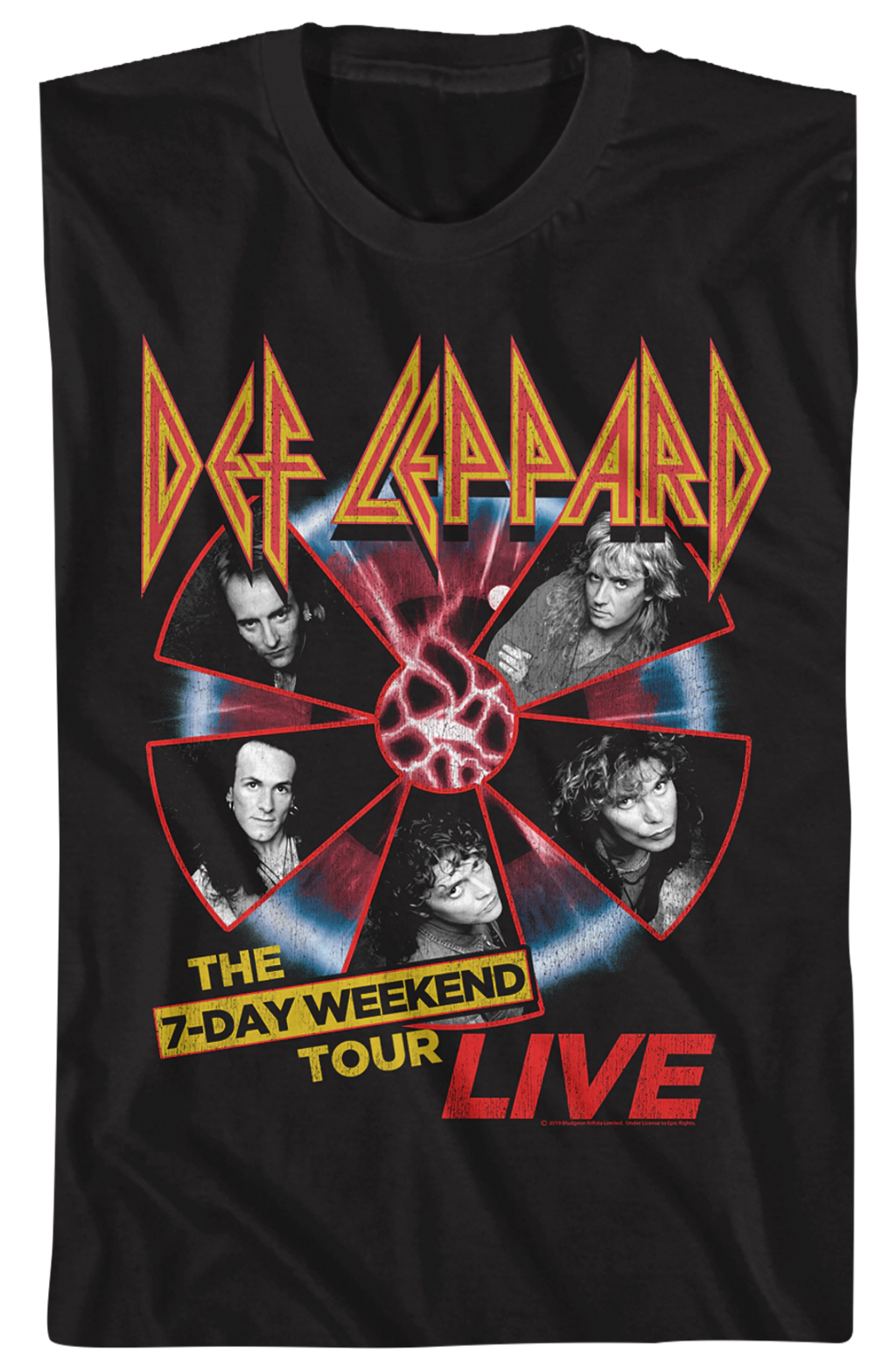 7 Day Weekend Tour Def Leppard T-Shirts, Hoodie, Sweatshirt