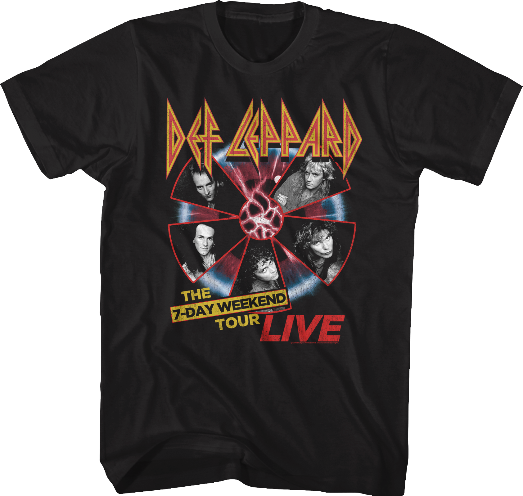 7 Day Weekend Tour Def Leppard T-Shirts, Hoodie, Sweatshirt