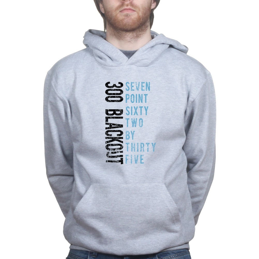 300 Blackout Mens Hoodie