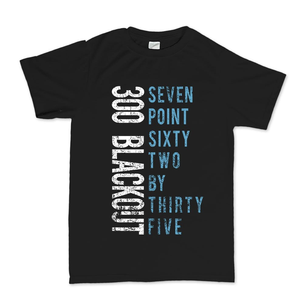 300 Blackout Mens T-shirt Style001