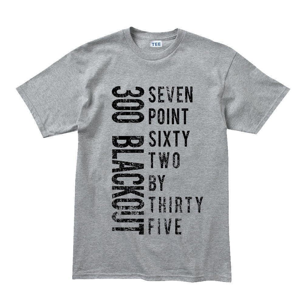 300 Blackout Mens T-shirt