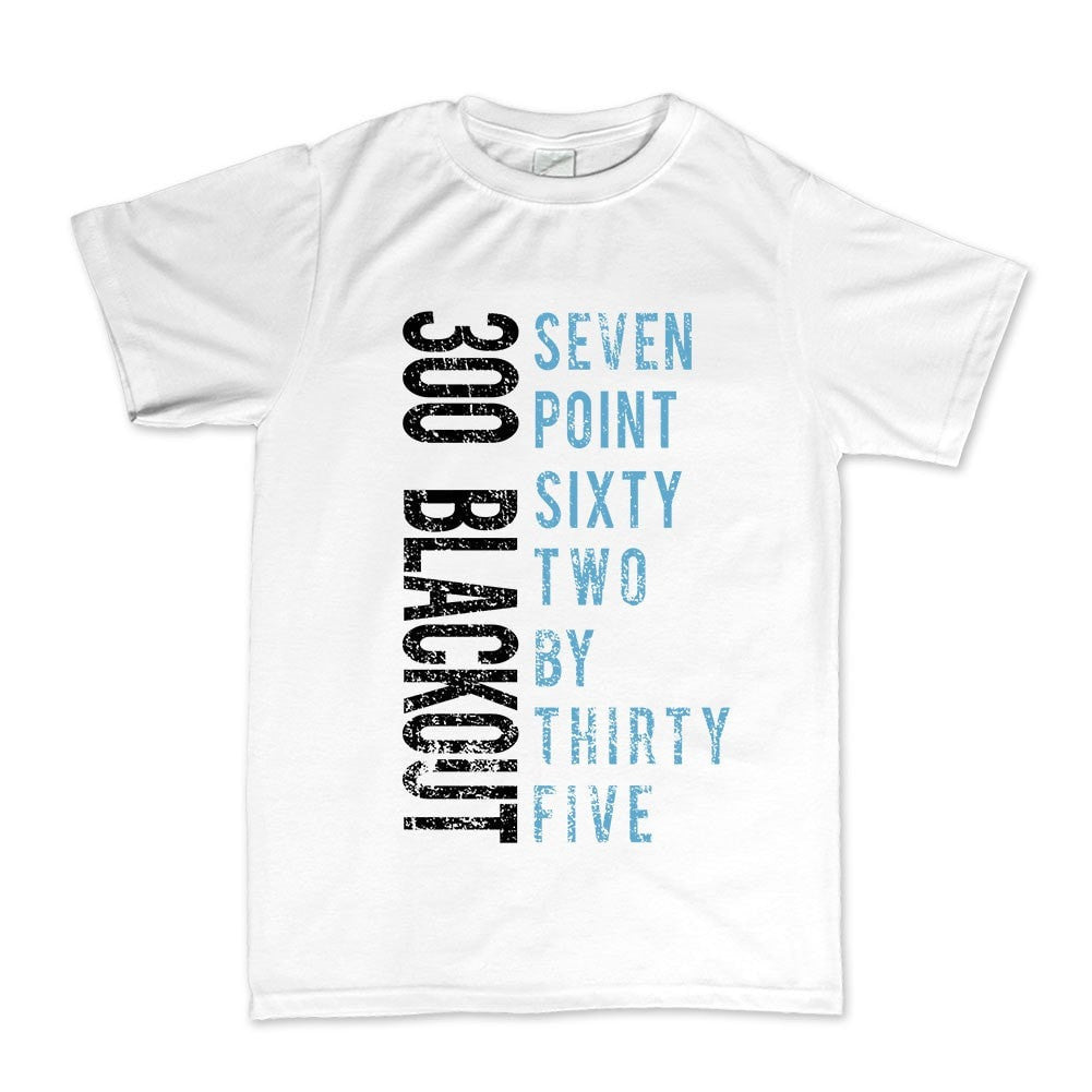 300 Blackout Mens T-shirt Style001