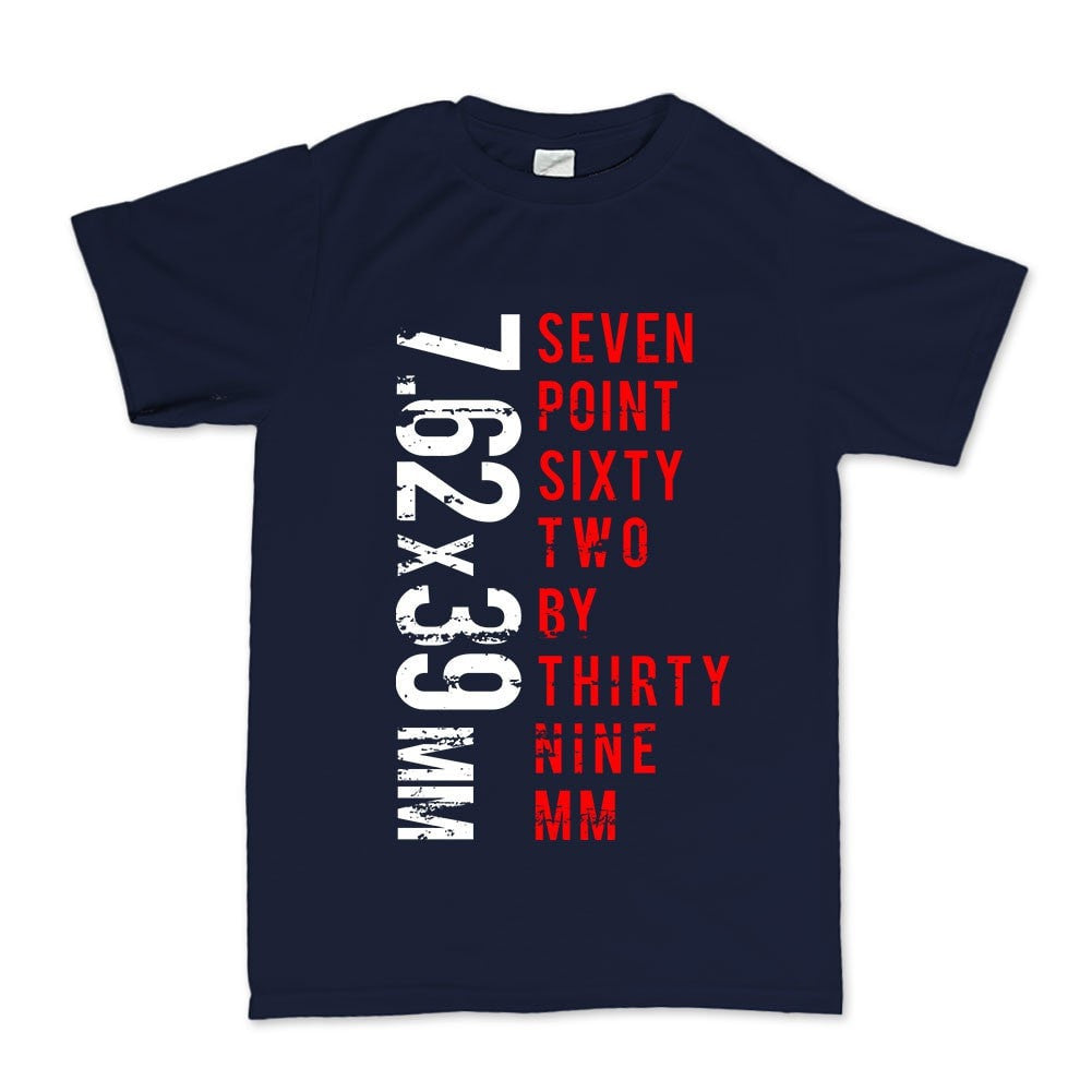 7.62 x 39mm Mens T-shirt
