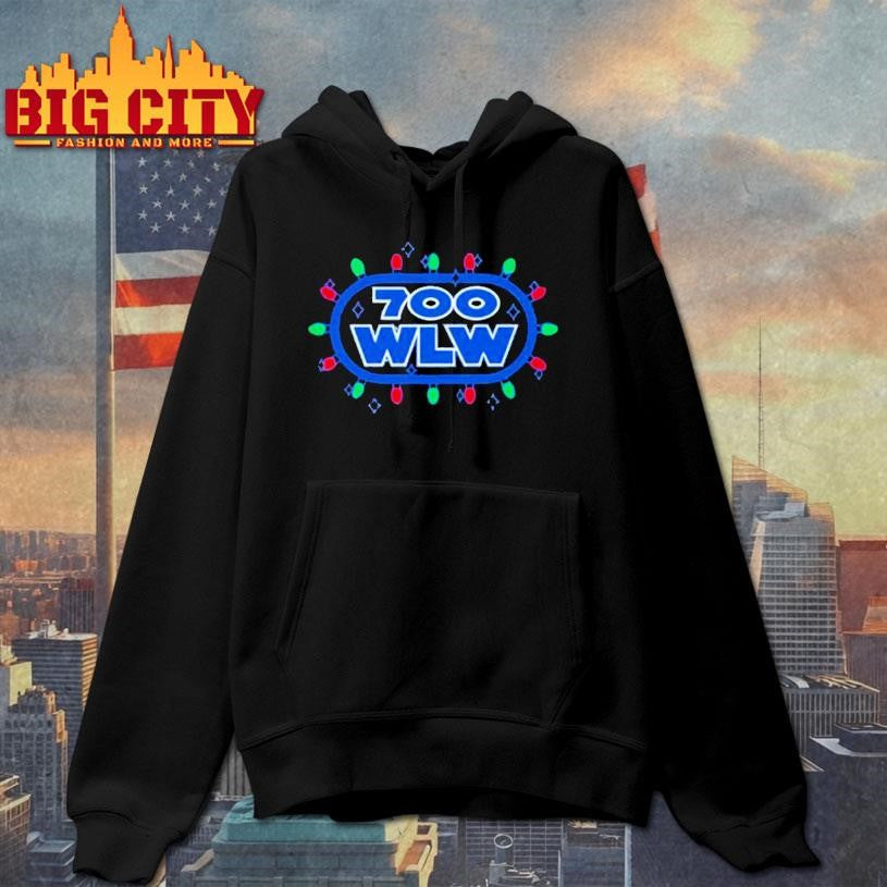700 wlw christmas lights shirt
