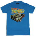 Back to the Future Mens T-Shirt - DeLorean Going Away  Under Logo Hoodie, Sweatshirt | CiraTrend.com