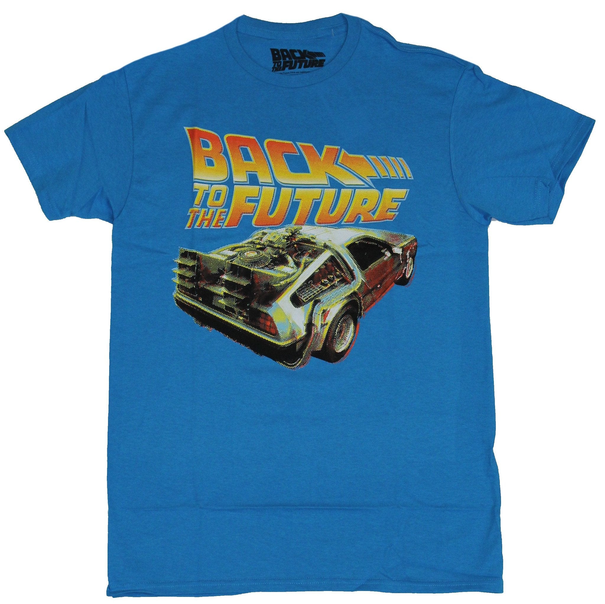 Back to the Future Mens T-Shirt - DeLorean Going Away  Under Logo Hoodie, Sweatshirt | CiraTrend.com