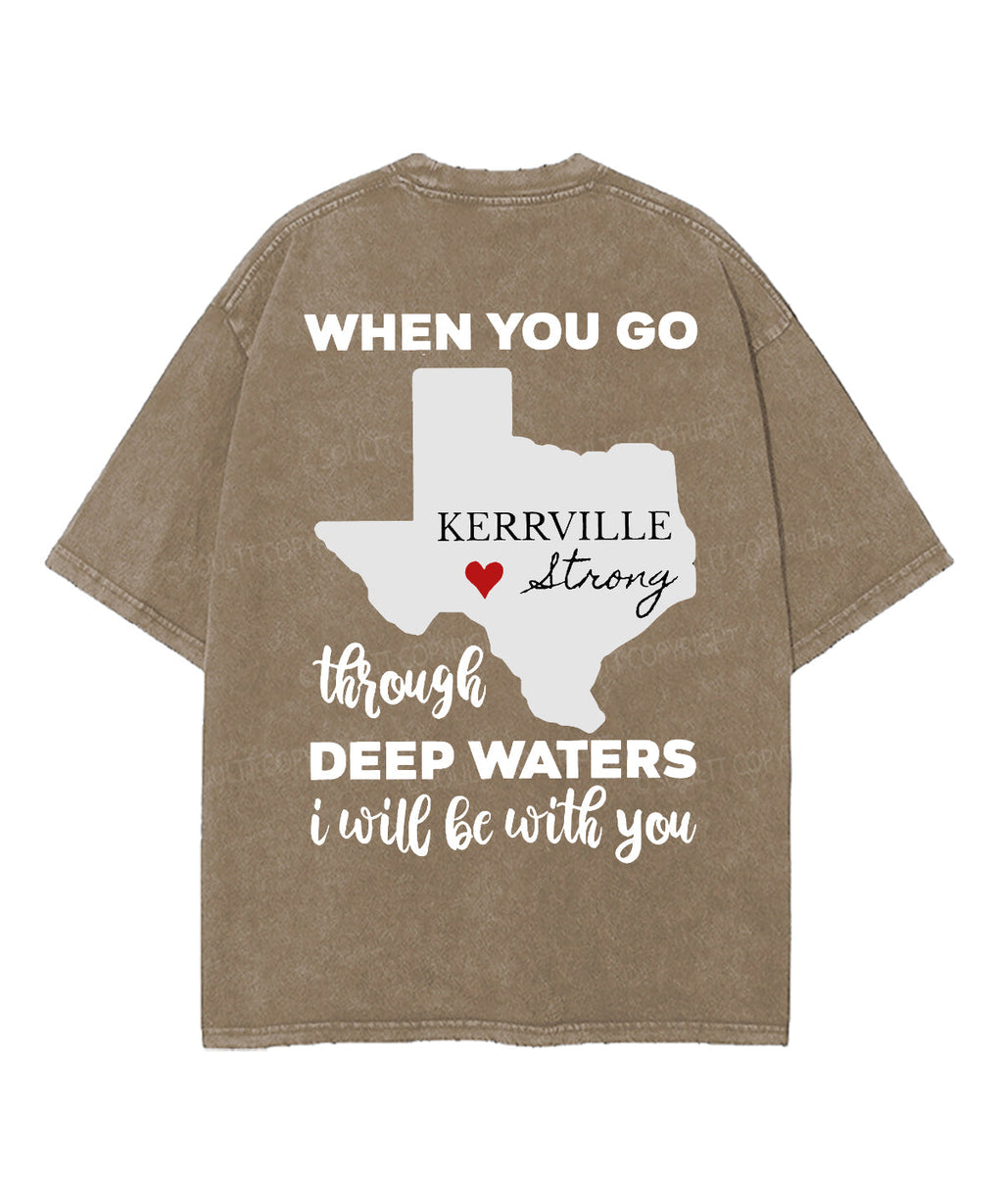 Deep Waters Double Sided Washed Christian T-Shirts, Hoodie, Sweatshirt