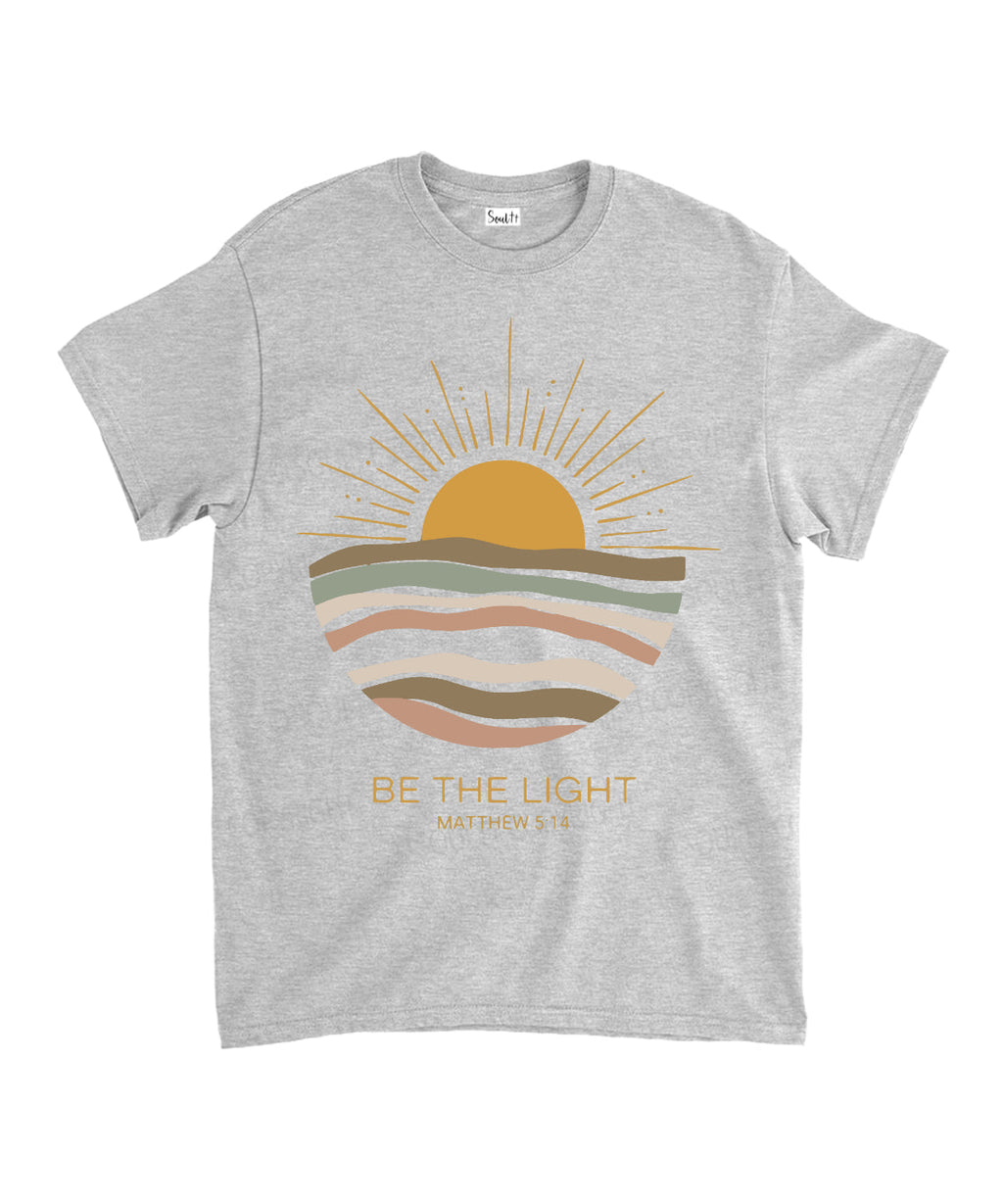 Be The Light Unisex Cotton Christian T-Shirt Style002 Hoodie, Sweatshirt | CiraTrend.com (Image 3)